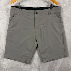 Kuhl Shorts Shift Amphibia Mens 36 Charcoal Technical Hiking Stretch Outdoor